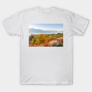 Okanagan Valley Autumn Landscape T-Shirt